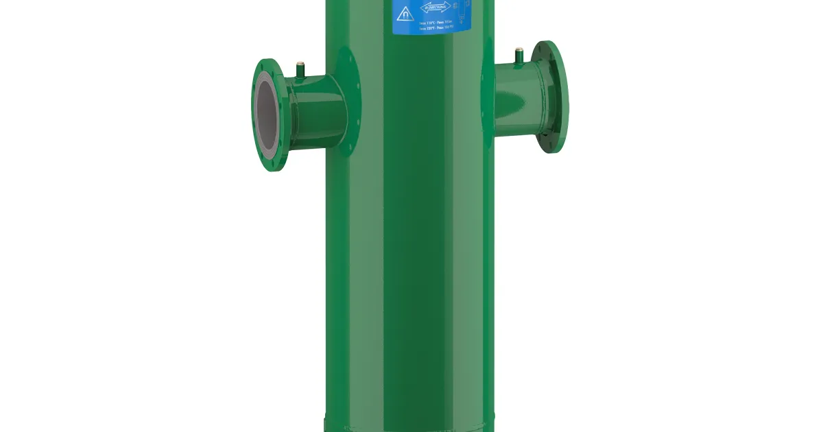 DISCALDIRTMAG™, Air & Dirt separator (ANSI flange ASME & CRN, 8