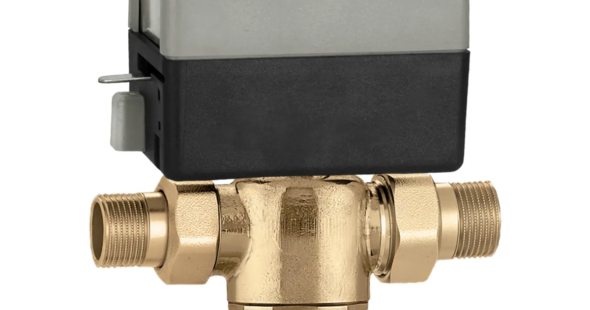 Z3 3-way diverting valve body for motorized zone valves (low-lead